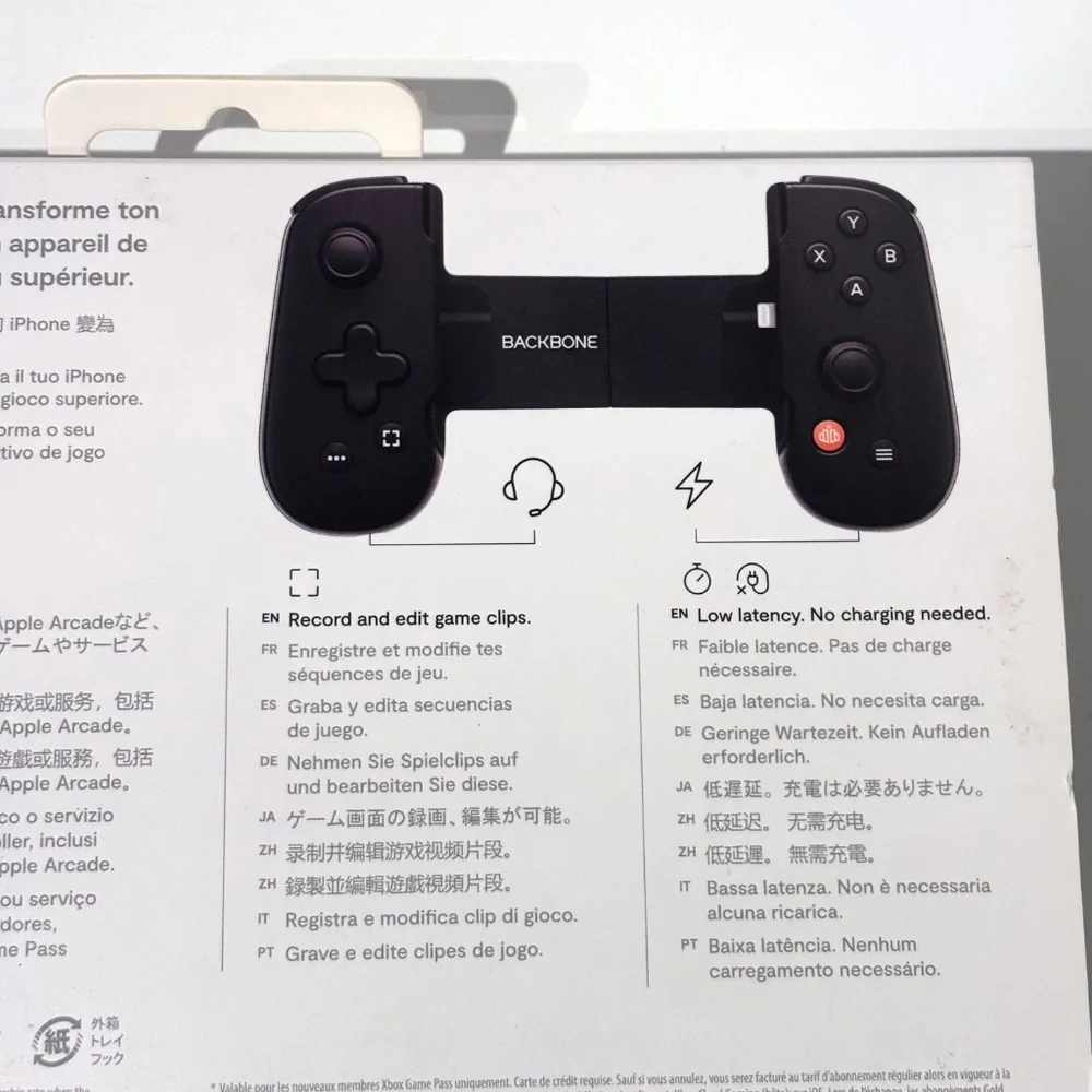Backbone One Mobile Gaming Controller for iPhone – Xbox Edition (Lightning)